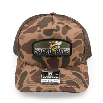 SPEED BEEZ Logo Patch Hat the Original Trucker Hat