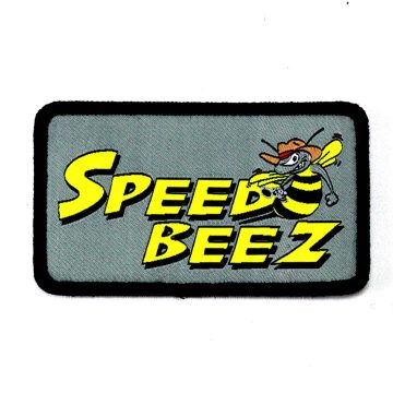 SPEED BEEZ® Patch with hook and loop backing